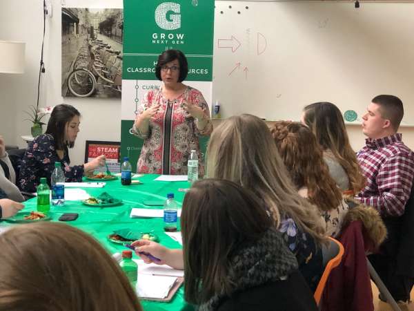 All trained and ready to go for outreach