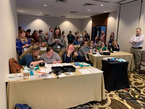 Breakout box time with ag educators