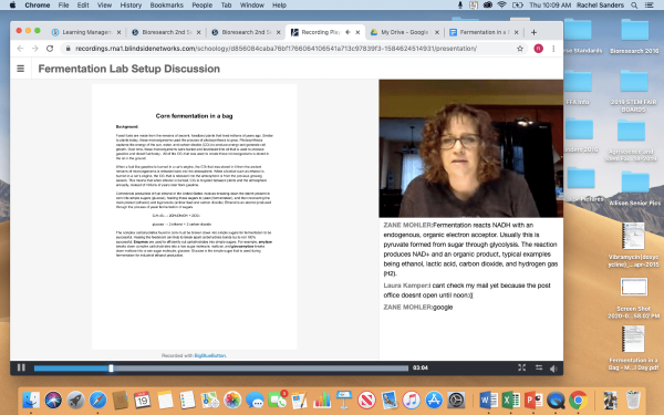 Online learning with labs