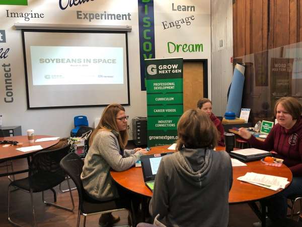 SOLE and Soybeans in Space