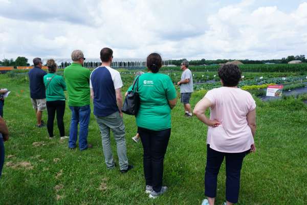 Workshop field trip to Waterman Farm